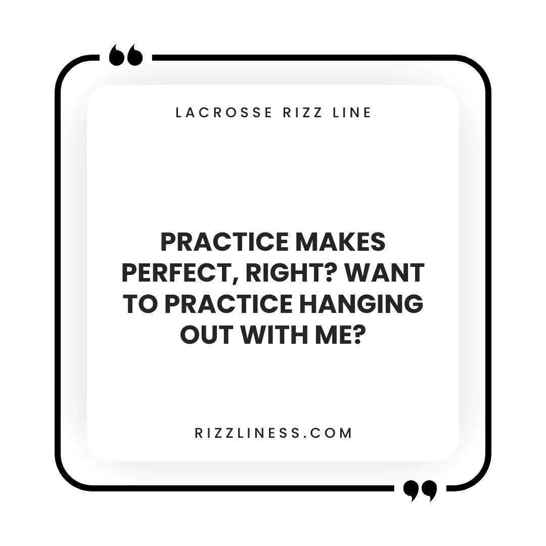Lacrosse Rizz Up Line