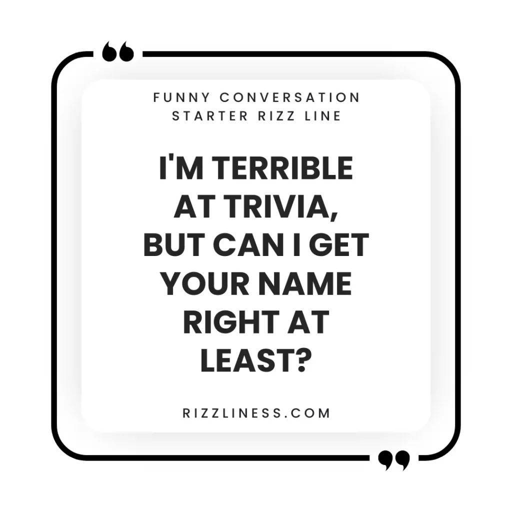 Best Rizz Pickup Line To Start A Conversation (2)
